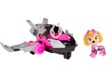 Spin Master Paw Patrol Mighty Paw Patrol Film - Veicolo Base Di Skye Con Figura Di Cucciolo, Veicolo Giocattolo