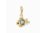 Thomas Sabo - 1921-959-7 - Charm - Donna - Argento 925 Placcato Oro Giallo - Pesce