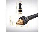 Set Di Tubi Per La Pulizia Dei Tubi Jopassy 15M 160 Bar Incl. Adattatore Per Idropulitrice Set Di Tubi Per La Pulizia Dei Tubi Di Scarico