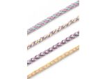 Folia 32039 Folia Schmuck-Basteln-Set FlechtschnüRe Kumihimo Bracelets Pastell Mehrfarbig