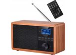 Adler | Ad 1184 | Radio Dab+ Bluetooth | Nero/Marrone | Funzione Allarme