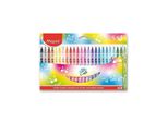 Flamastry Mini Cute Maped 24 Colory