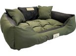 Letto Per Cani Kingdog 130X105 Cm Personalizzato Impermeabile Verde