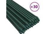 Supporti Per Piante 30 Pz. Verde 90 Cm In Acciaio