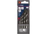 Rotec Set Di Punte Per Pietra 4,0-10,0 Mm, 5 Pezzi
