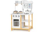 Cucina In Legno Per Bambini + Accessori Di Ecotoys