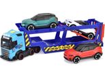 Dickie Go Real Volvo Car Transporter 203747017 - 3 Volvo XC40 Ricarica Auto Giocattolo