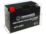 Moretti Agm (Gel) MT9-4 Batterie