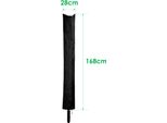 Jopassy Copertura Protettiva Per Essiccatore Rotante, Copertura Impermeabile, Copertura Protettiva Per Essiccatore Rotante -168*28Cm- Copertura Per Essiccatori Rotanti