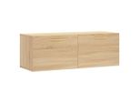 Vidaxl Armadio A Muro Rovere Sonoma 100X36,5X35 Cm Materiale Legno