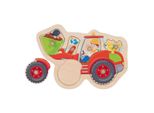 Goki - Puzzle Con Pala - 7 Pezzi
