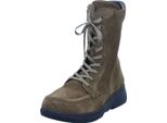 Xsensible Emilia, Donna, Stivali, Pelle, Marrone, Stivaletto, Comodo, Larghezza H - Scarpe Da Donna Stivali Comodi / Stivaletti, Marrone, Pelle