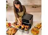 Cecotec 04984 Friggitrice Singolo 8 L Indipendente 1800 W Friggitrice A Basso Contenuto Di Grassi Nero, Acciaio Inossidabile