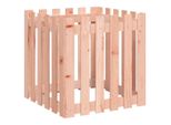 Vidaxl Fioriera A Picchetto Design 60X60X60 Cm In Legno Massiccio Di Abete Douglas