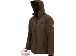 Scippis Giacca Antipioggia Yalata Giacca Softshell Outdoor Giacca Con Cappuccio Giacca Tempo Libero Donna L Marrone