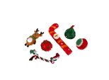 Cane Giocattolo Natale 6 Pezzi Regalo Cane Masticare Giocattolo 22637