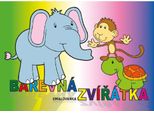 BaloušEk Stampa Libro Da Colorare A5 - Animali Colorati
