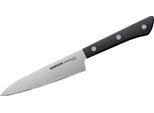 Coltello Multiuso Samura Harakiri 4,7" - Utensile Da Cucina In Acciaio Giapponese Di , Manico Bianco Resistente, Perfetto Per Tagli Di Precisione E Preparazione Dei Cibi."