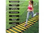 Jopassy Coordinazione Scala Calcio Velocità Agilità Set Allenamento Fitness Scala Agilità Scala Agilità Set Allenamento Accessori Coordinazione Scala Allenamento Scala 42Cm