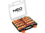 Set Di Cacciaviti Isolati 1000V 9 Pezzi Nell'organizzatore 04-142
