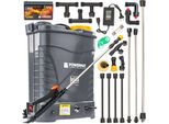 Powermat Spruzzatore A Zaino A Batteria 16 L, 12 V, 12 Ah - PM-OA-16T