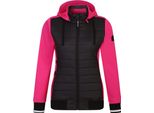 Dare 2B - Giacca Con Cappuccio "Fend"" Da Donna RG8918 (38 De) (Nero/Rosa Puro)"