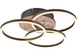 Circle Bronzo Rl R62823135 Moderna Lampada Led Da Incasso A Soffitto