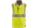 4PROTECT® Gilet Softshell Ad Alta Visibilità Paramus - Giallo Fluorescente / 6XL