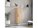 Vidaxl Armadio A Muro Rovere Sonoma 34,5X34X90 Cm Materiale In Legno