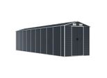 Vidaxl Capanno Per Attrezzi Antracite 191X810X198 Cm Acciaio Zincato