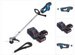 Bosch Grt 18V-33 Tagliaerba Professionale A Batteria 18 V 330 Mm Brushless + 2X Batteria Ricaricabile 5,0 Ah + Caricabatterie