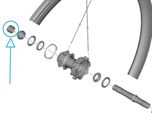 Dado Shimano Per WH-R9270-C50-TU Hr - Ruota: 28", Disco, Strada, Accessori Hr"