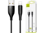 Cavo Usams U18 Lightning 2A Ricarica Rapida 1M Nero/Nero Sj266Usb01 (Us-Sj266)