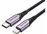 Usb 2.0 Tipo-C Lightning Vention Tacvf/ Usb Tipo-C Maschio - Lightning Maschio/ Fino A 27W/ 480Mbps/ 1M/ Viola