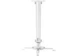 Aisens Supporto Da Soffitto Per Proiettore CP04TSRE-133/ Inclinazione-Estensione-Rotazione/ Fino A 13,5Kg