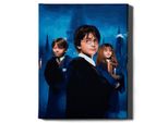 Oh Art! - Set Di Pittura Per Numeri Harry Potter - 40X50Cm, Con Cornice In Legno E Pennelli Fai Da Te