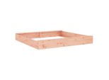 Vidaxl Sabbiera Con Sedili Square In Legno Massiccio Di Abete Douglas