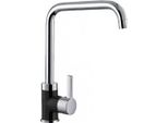 Pyramis Silvio Duo Granite Black Mixer