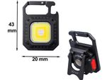Xcell 148868 Work Square Led (Monochrome) Work Light Rechargeable 1100 Lm