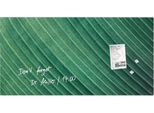 Sigel GL371 Sigel Glas-Magnettafel Artverum® 91,0 X 46,0 Cm Design Palm Leaf Matt