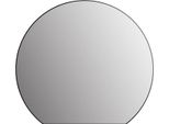 Specchio Rotondo Talos Picasso Nero Ø 100 Cm - Con Cornice In Alluminio Di Alta Qualità Per Un Ambiente Elegante - Perfetto Specchio Da Bagno