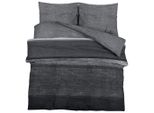 Vidaxl Set Di Biancheria Da Letto Grigio Scuro 140X200 Cm Cotone