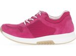 Gabor Rollingsoft Scarpe Da Donna - Comode Scarpe Basse Stringate Rosa Tempo Libero Nuovo