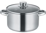 Casseruola - Ø 20 Cm - Acciaio Inossidabile 18/10 - Con Coperchio In Vetro