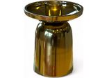 Portacandele Parlane In Metallo Color Oro 13 X 10 X 13 Cm