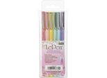 Marvy Uchida Le Pen Fineliner Set Pastello 0,3 Mm 6 Pezzi