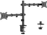 Gembird Gembird MA-D2-03 Supporto Per Monitor/Supporto 81,3 Cm (32") Desk Nero"