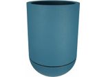 Vaso Per Piante Riviera Bianco Ø 40 Cm Plastica Circolare