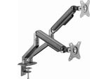 Gembird Gembird MA-DA2-05 Supporto Per Monitor/Supporto 81,3 Cm (32") Desk Grey"