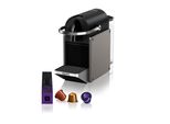 Krups Macchina A Capsule Nespresso Pixie 1260W 19Bar 0,7L Titanio